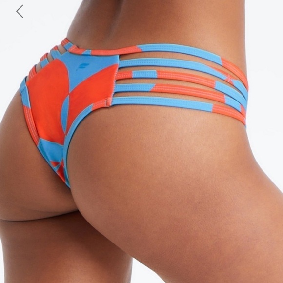 FABLETICS High Waisted Strappy Bikini Bottoms. - Picture 2 of 11